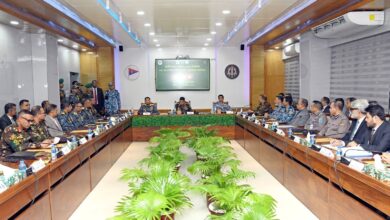 ত্রয়োদশ জাতীয় সংসদ নির্বাচন ও গণভোট-২০২৬: গাজীপুরে তিন বাহিনী প্রধানদের মতবিনিময় সভা