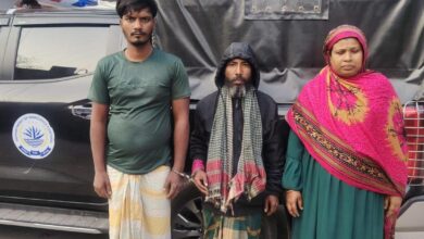 ডিএনসির মাদকবিরোধী অভিযানে গোমস্তাপুরে গাঁজাসহ তিনজন আটক, কারাদণ্ড ও অর্থদণ্ড