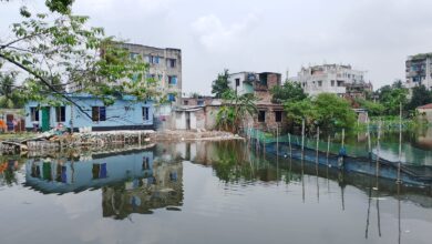 স্টর্ম স্যুয়ারেজের মূল জলাধার ভরাট, বিপদের মুখে নিকুঞ্জ-জামতলা এলাকা
