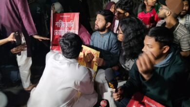 শহীদ ওসমান হাদির হত্যার তদন্ত দাবিতে ইনকিলাব মঞ্চের অবস্থান, সংহতি নাসীরুদ্দীন পাটওয়ারীর