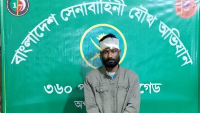 সেনাবাহিনীর অভিযানে নবীগঞ্জে ৪০ পিস ইয়াবা ও ১৬ হাজার ৯শ টাকাসহ এক মাদককারবারি গ্রেফতার