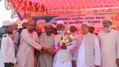 শার্শায় এমপি আজীজুর রহমানকে গণসংবর্ধনা, চাঁদাবাজির বিরুদ্ধে কড়া হুঁশিয়ারি