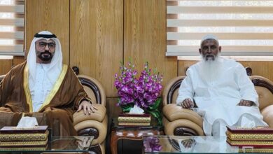 সংযুক্ত আরব আমিরাতের রাষ্ট্রদূতের সঙ্গে ধর্ম বিষয়ক মন্ত্রীর বৈঠক