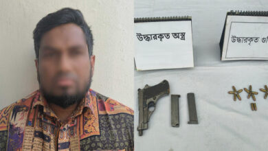 পল্লবীর শীর্ষ সন্ত্রাসী মুন্না বিদেশি পিস্তল-গুলিসহ গ্রেপ্তার