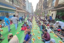 নিকুঞ্জে সমাজ কল্যাণ ঐক্য পরিষদের উদ্যোগে বৃহৎ ইফতার মাহফিল অনুষ্ঠিত