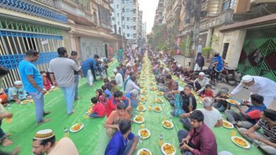 নিকুঞ্জে সমাজ কল্যাণ ঐক্য পরিষদের উদ্যোগে বৃহৎ ইফতার মাহফিল অনুষ্ঠিত