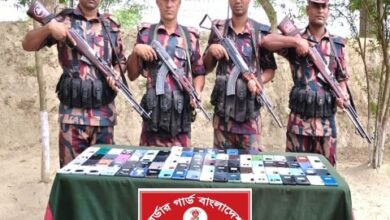 চাঁপাইনবাবগঞ্জে ৮৮টি ভারতীয় মোবাইল ফোন জব্দ