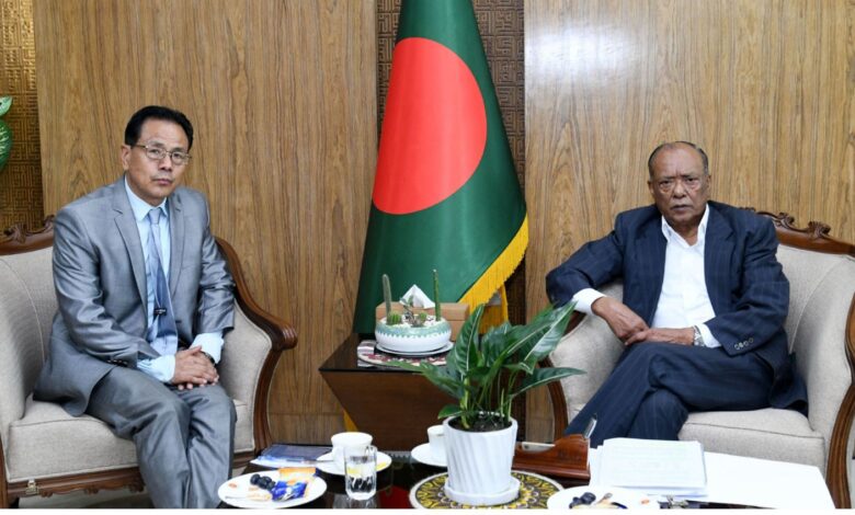 পরিবেশ মন্ত্রীর সঙ্গে সাউথ এশিয়া কো-অপারেটিভ এনভায়রনমেন্ট প্রোগ্রামের মহাপরিচালকের সাক্ষাৎ