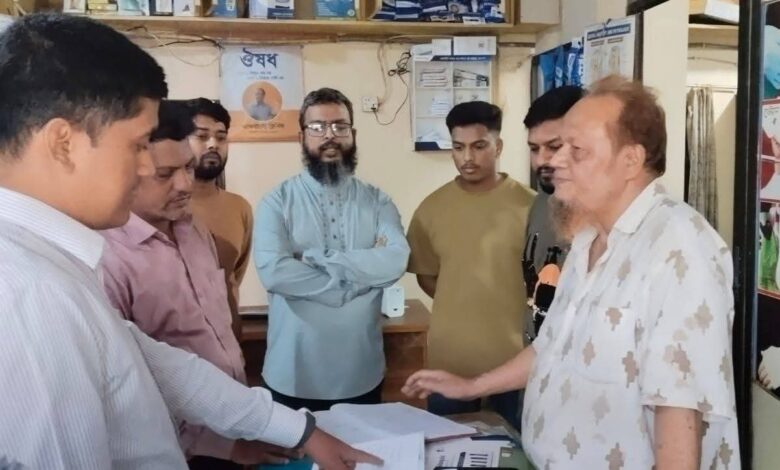 সোনাগাজীতে লাইসেন্সবিহীন ডাকবাংলা ল্যাবে অভিযান, ৫০ হাজার টাকা জরিমানা সোনাগাজীতে লাইসেন্সবিহীন ডাকবাংলা ল্যাবে অভিযান, ৫০ হাজার টাকা জরিমানা