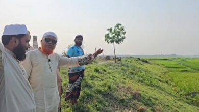 সেচ সংকট নিরসনে চাঁপাইনবাবগঞ্জে এমপি বুলবুলের সরেজমিন পরিদর্শন