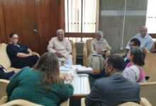 সমাজকল্যাণ মন্ত্রীর সঙ্গে ডব্লিউএফপি প্রতিনিধি দলের সৌজন্য সাক্ষাৎ