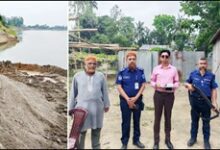 টাঙ্গাইলের ভূঞাপুরে অবৈধ মাটি কাটায় অভিযান, ভেকু জব্দ ও ৫০ হাজার টাকা জরিমানা