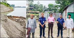 টাঙ্গাইলের ভূঞাপুরে অবৈধ মাটি কাটায় অভিযান, ভেকু জব্দ ও ৫০ হাজার টাকা জরিমানা