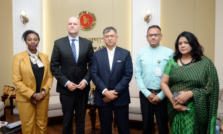স্বরাষ্ট্রমন্ত্রীর সঙ্গে ইউএনএইচসিআর প্রতিনিধির সৌজন্য সাক্ষাৎ