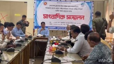 বেনাপোল বন্দরে পণ্য প্রবেশ ও খালাস প্রক্রিয়া নিয়ে সাংবাদিক সম্মেলন