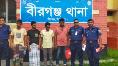 বীরগঞ্জে মাদকবিরোধী অভিযানে ৩ জনের কারাদণ্ড, গ্রেফতার ৪