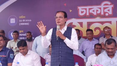 লালমনিরহাটে চাকরি মেলা উদ্বোধন, তরুণদের জন্য শিল্পায়নের ওপর গুরুত্বারোপ