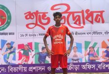 নতুন কুঁড়ি স্পোর্টসে দেব মন্ডলের জাদু, বরিশাল জেলা দল ফাইনালে